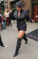 RITA ORA Leaves Bowery Hotel in New York 08/20/2018