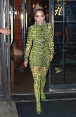 RITA ORA Night Out in New York 08/19/2018