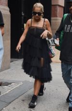 RITA ORA Out and About in New York 08/21/2018