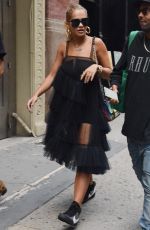 RITA ORA Out and About in New York 08/21/2018