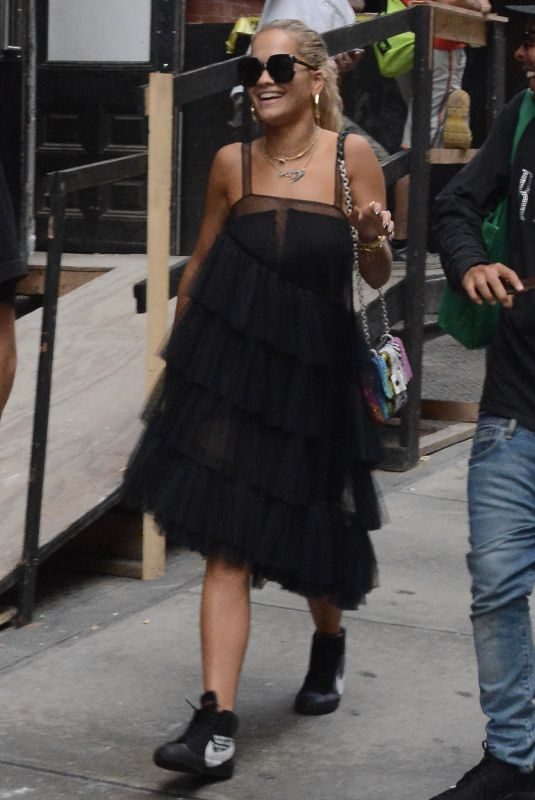 RITA ORA Out and About in New York 08/21/2018