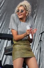 RITA ORA Performs at Rize Festival in Chelmsford 08/18/2018