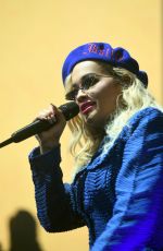 RITA ORA Performs at Shergar Cup at Ascot Racecourse 08/11/2018