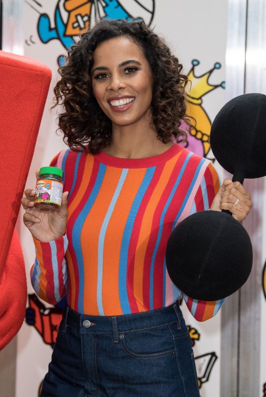 ROCHELLE HUMES at Mr Men Bookmobile Launch Photocall in London 08/28/2018
