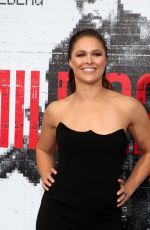 RONDA ROUSEY at Mile 22 Premiere in Los Angeles 08/09/2018