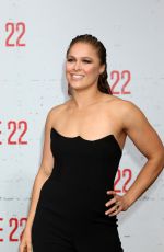 RONDA ROUSEY at Mile 22 Premiere in Los Angeles 08/09/2018
