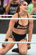 RONDA ROUSEY at WWE Summerslam 2018 in Brooklyn 08/19/2018