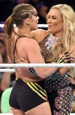 RONDA ROUSEY at WWE Summerslam 2018 in Brooklyn 08/19/2018