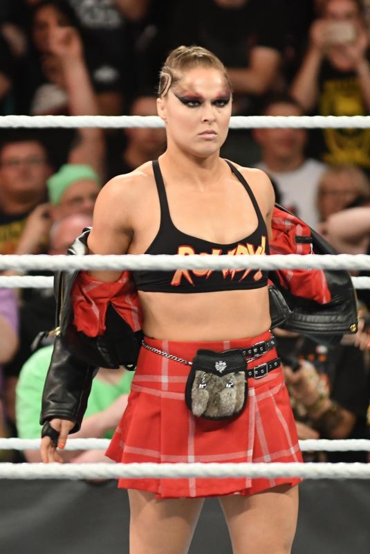 RONDA ROUSEY at WWE Summerslam 2018 in Brooklyn 08/19/2018