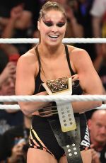 RONDA ROUSEY at WWE Summerslam 2018 in Brooklyn 08/19/2018