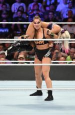 RONDA ROUSEY at WWE Summerslam 2018 in Brooklyn 08/19/2018