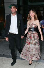 ROSE BYRNE and Bobby Cannavale Night Out in New York 08/14/2018