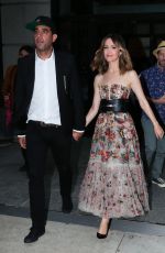 ROSE BYRNE and Bobby Cannavale Night Out in New York 08/14/2018