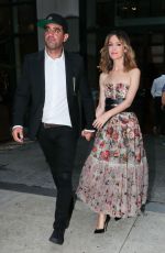 ROSE BYRNE and Bobby Cannavale Night Out in New York 08/14/2018