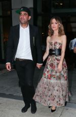 ROSE BYRNE and Bobby Cannavale Night Out in New York 08/14/2018