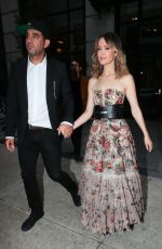 ROSE BYRNE and Bobby Cannavale Night Out in New York 08/14/2018
