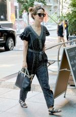 ROSE BYRNE Arrives at Her Hotel in New York 08/15/2018