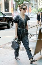 ROSE BYRNE Arrives at Her Hotel in New York 08/15/2018