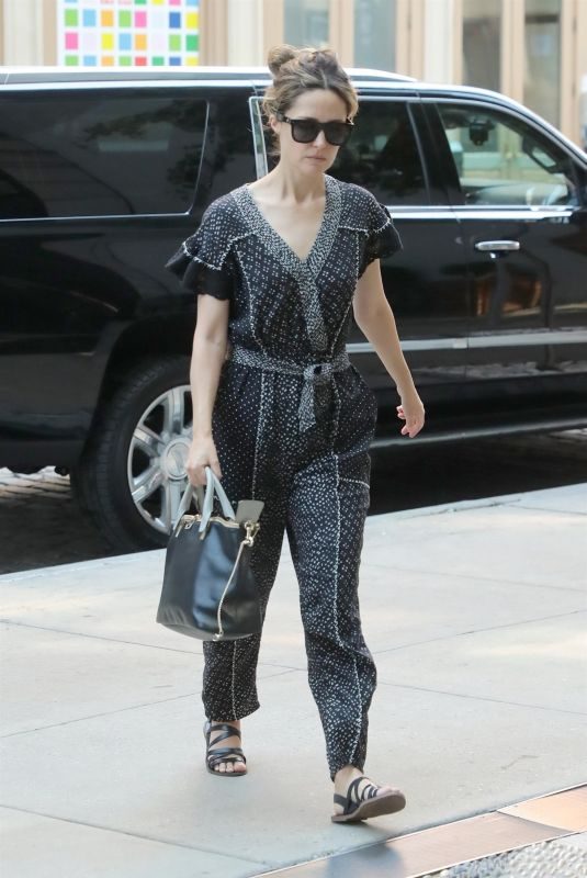 ROSE BYRNE Arrives at Her Hotel in New York 08/15/2018
