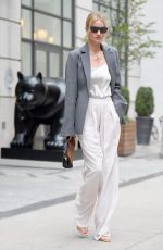 ROSIE HUNTINGTON-WHITELEY Out in New York 08/13/2018