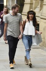 ROXANNE PALLETT Leaves Her Hotel in London 08/15/2018