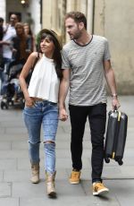 ROXANNE PALLETT Leaves Her Hotel in London 08/15/2018