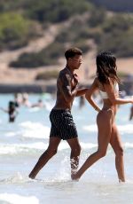 RUBY MAE in Bikini at a Beach in Ibiza 07/24/2018