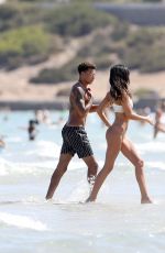 RUBY MAE in Bikini at a Beach in Ibiza 07/24/2018