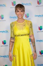 RUBY ROSE at Despierta America in Miami 08/10/2018