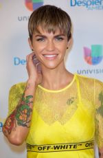 RUBY ROSE at Despierta America in Miami 08/10/2018