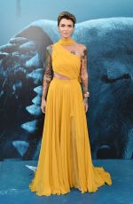 RUBY ROSE at The Meg Premiere in Hollywood 08/06/2018