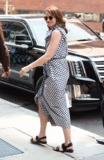 RUTH WILSON Arrives at AOL Build in New York 08/16/2018