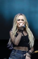 SABRINA CARPENTER Performs at Billboard Hot 100 Music Festival in New York 08/19/2018