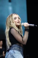 SABRINA CARPENTER Performs at Billboard Hot 100 Music Festival in New York 08/19/2018