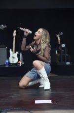 SABRINA CARPENTER Performs at Billboard Hot 100 Music Festival in New York 08/19/2018