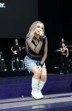 SABRINA CARPENTER Performs at Billboard Hot 100 Music Festival in New York 08/19/2018