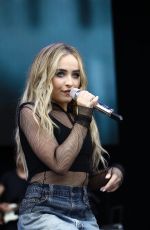 SABRINA CARPENTER Performs at Billboard Hot 100 Music Festival in New York 08/19/2018