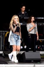 SABRINA CARPENTER Performs at Billboard Hot 100 Music Festival in New York 08/19/2018