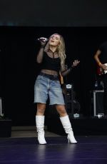 SABRINA CARPENTER Performs at Billboard Hot 100 Music Festival in New York 08/19/2018