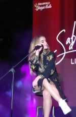 SABRINA CARPENTER Performs at Live & Acoustic in Manilla 08/24/2018