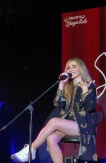 SABRINA CARPENTER Performs at Live & Acoustic in Manilla 08/24/2018