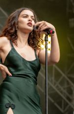 SABRINA CLAUDIO Performs at Outside Lands Music Festival in San Francisco 08/12/2018