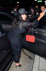 SALMA HAYEK at Madeo Restaurant in Beverly Hills 08/14/2018