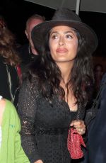 SALMA HAYEK at Madeo Restaurant in Beverly Hills 08/14/2018