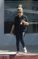 SARAH MICHELLE GELLAR Leaves Pilates Class in Studio City 08/14/2018