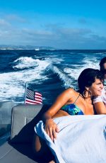 SELENA GOMEZ in Bikini at a Boat, 08/15/2018 Instagram Pictures