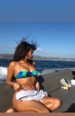 SELENA GOMEZ in Bikini at a Boat, 08/15/2018 Instagram Pictures