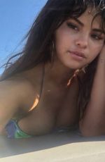 SELENA GOMEZ in Bikini at a Boat, 08/15/2018 Instagram Pictures