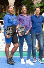 SERENA and VENUS WILLIAMS at 2018 Lotte New York Palace Invitational 08/23/2018