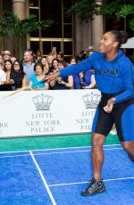 SERENA and VENUS WILLIAMS at 2018 Lotte New York Palace Invitational 08/23/2018